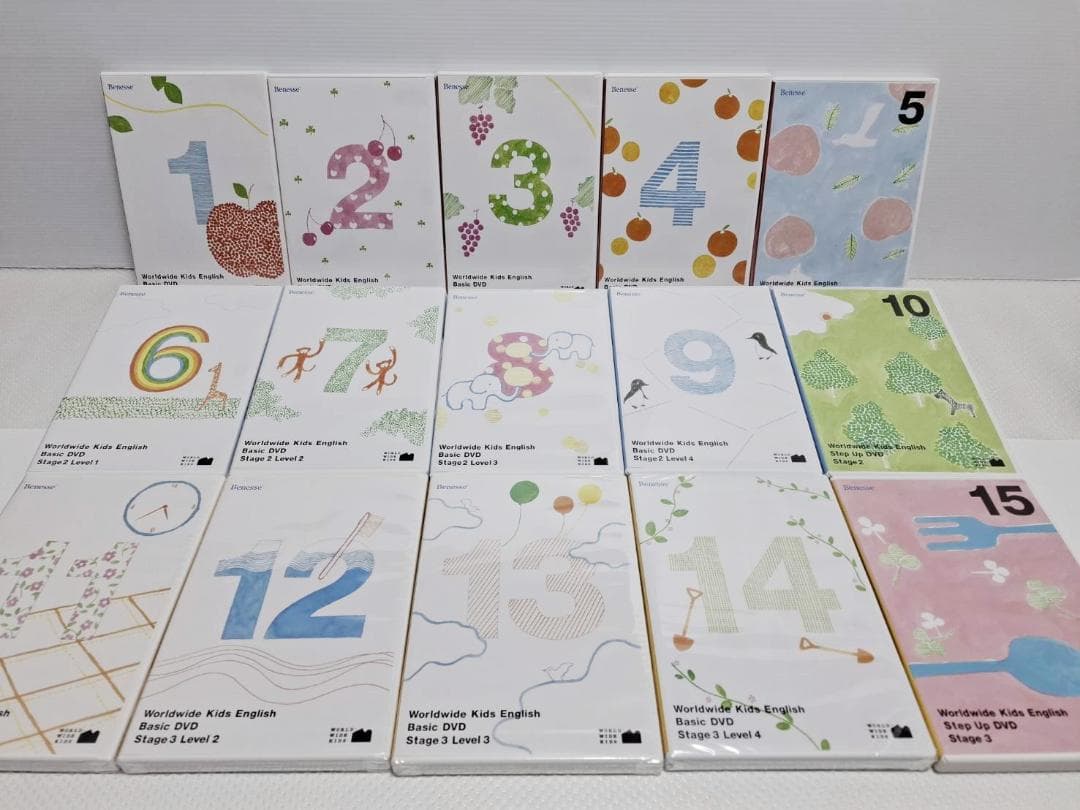 【じゅん 29 】 WWKフォニックス付 Stage0~6 DVD美品多数
