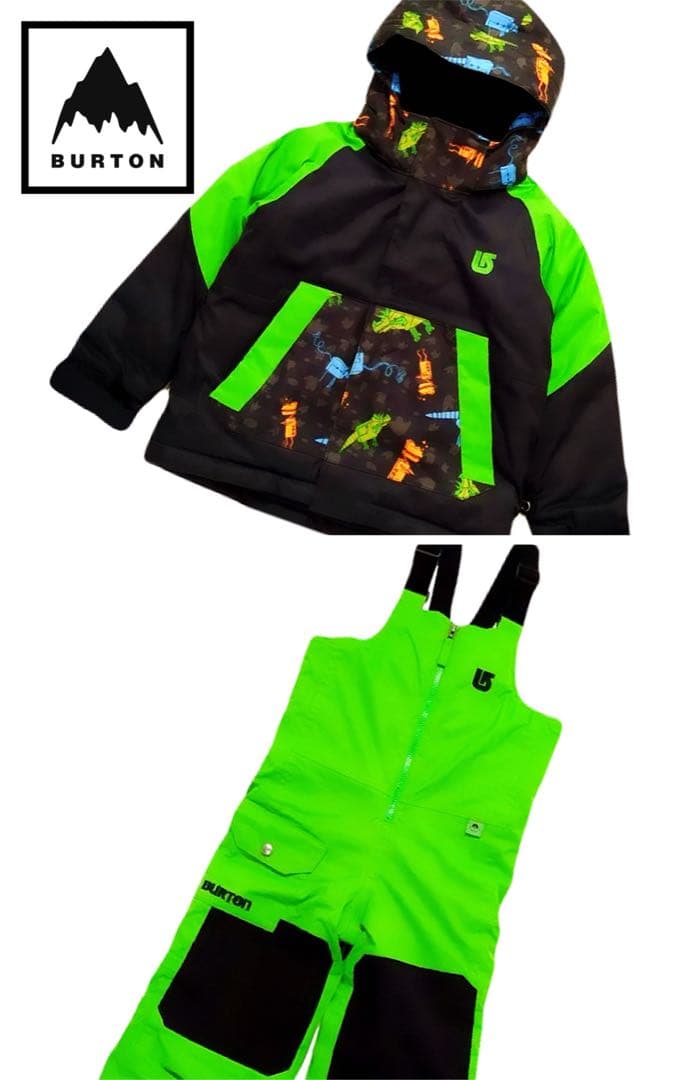 バートン ロボット 動物 恐竜 スキーウェア ジャケット パンツ スノボウェア