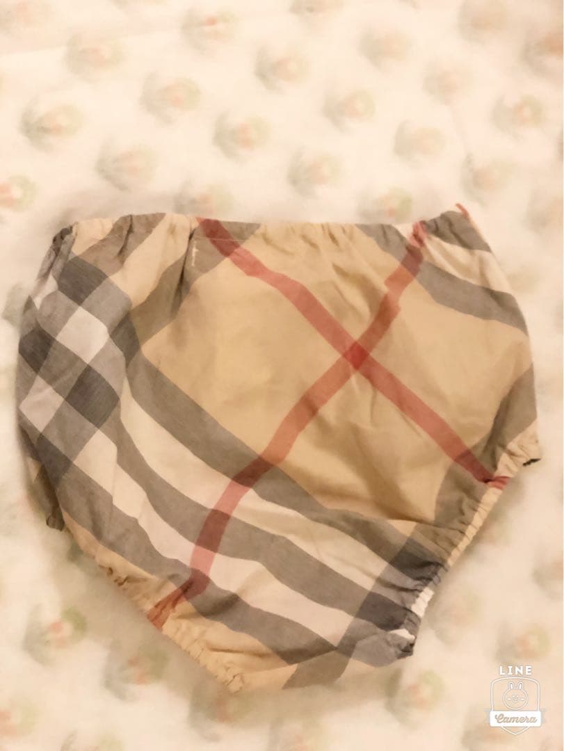 約2.8万美品本物バーバリーBurberry上質コットンチェック柄ワンピース