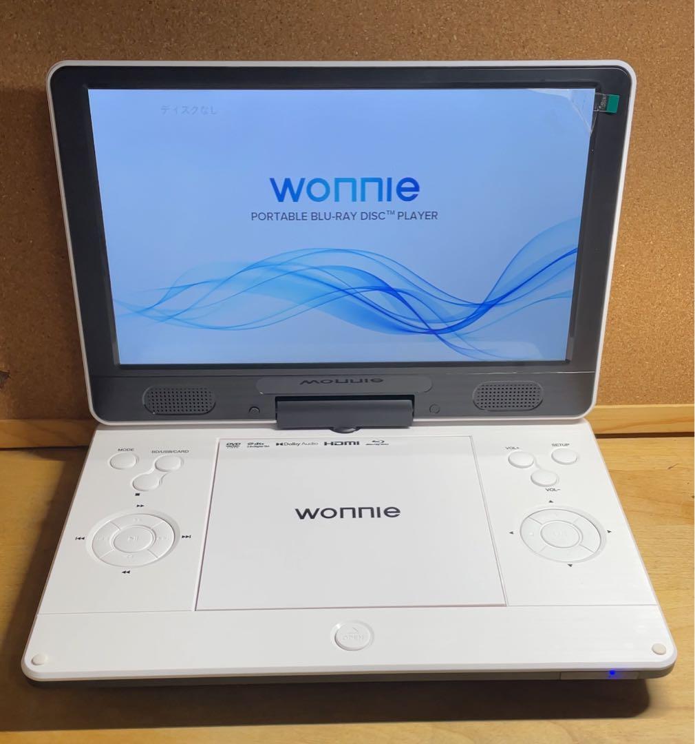 wonnie 新品 ポータブルDVD・BD・Blu-ray・ブルーレイプレーヤー