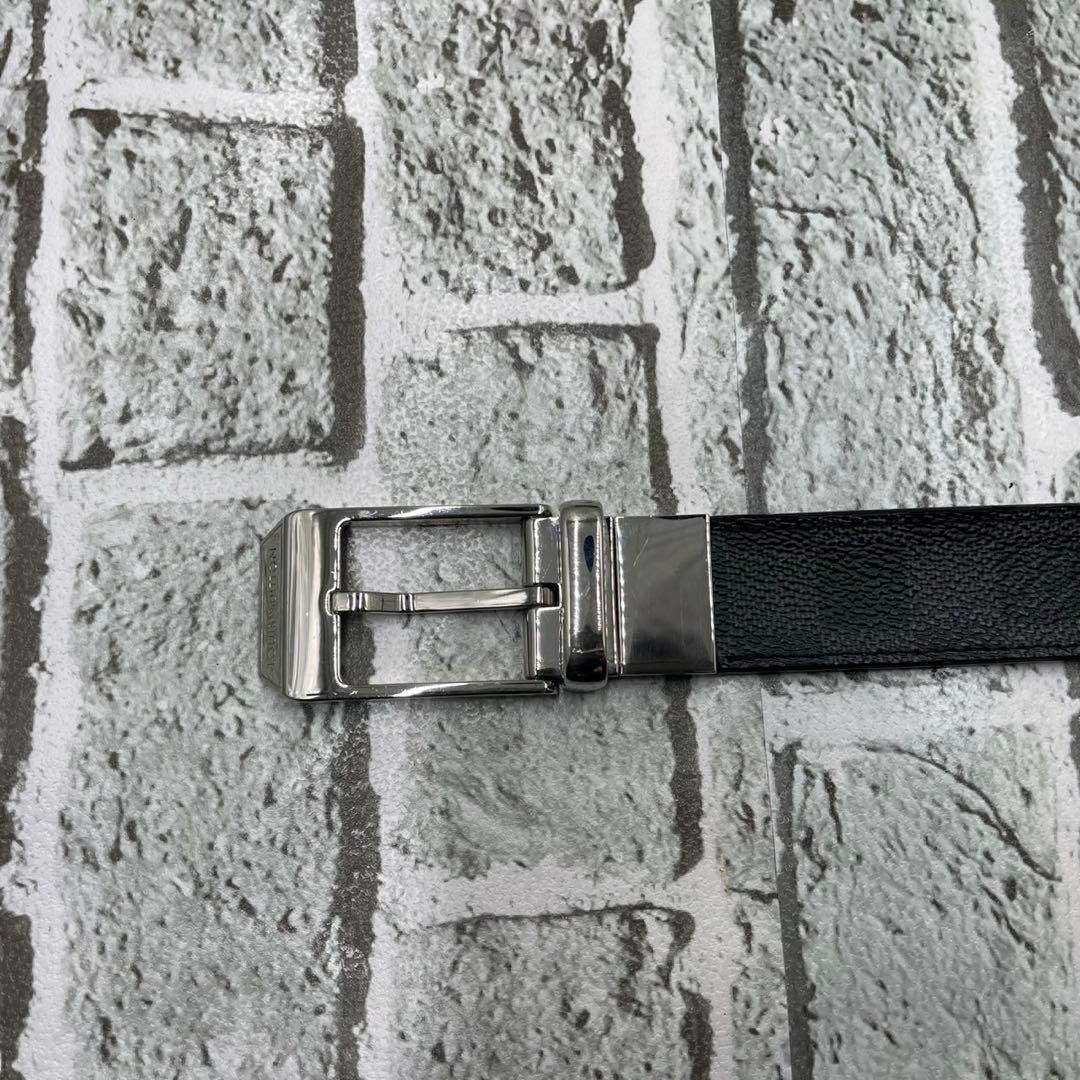 美品/付属付き ルイヴィトン ベルト ダミエグラフィット シアトル 85サイズ