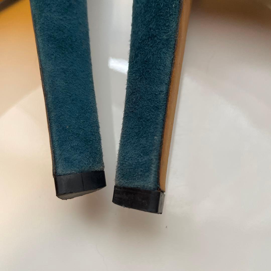 あっつーさま専用　ルイヴィトン　ヒール　ブルーグリーン