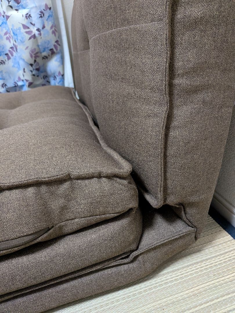 めぐ様用　ニトリ　ローソファーベッド　二人掛け　美品