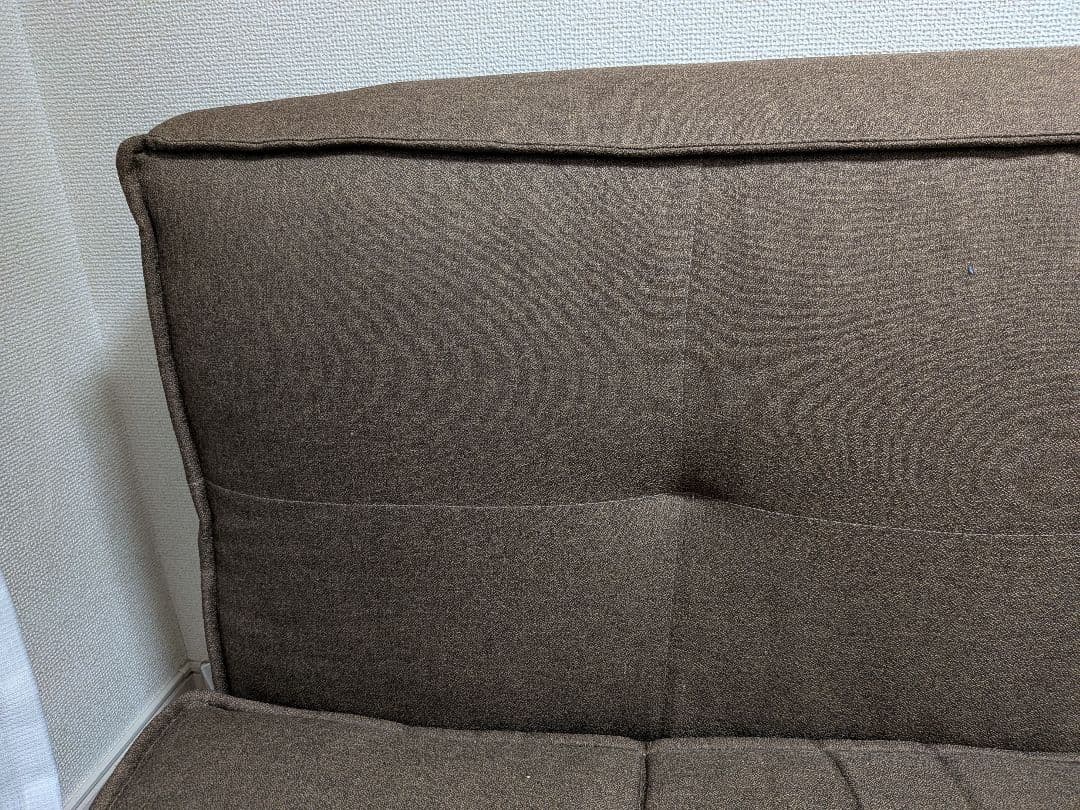 めぐ様用　ニトリ　ローソファーベッド　二人掛け　美品