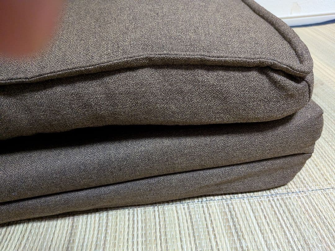 めぐ様用　ニトリ　ローソファーベッド　二人掛け　美品