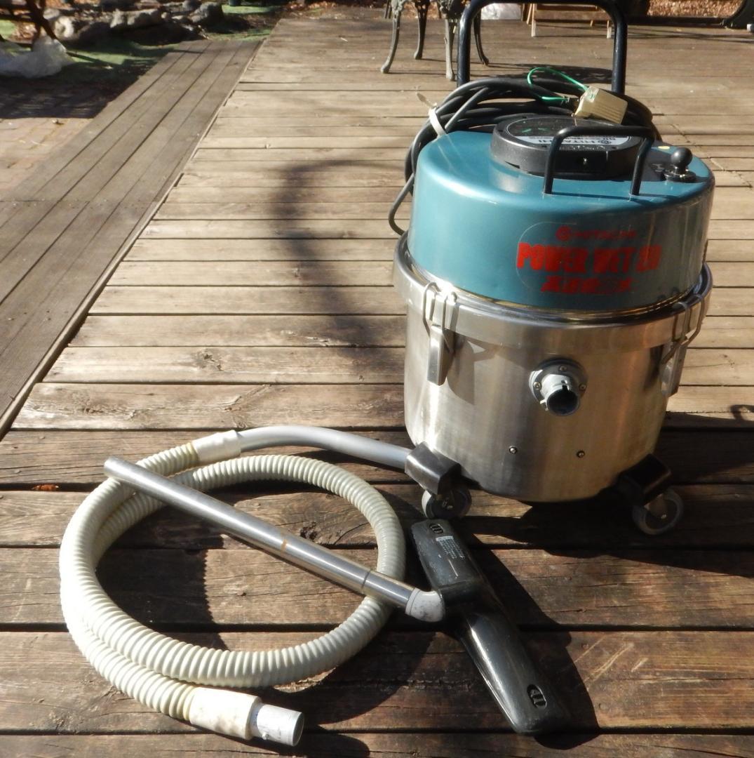 中古良品 日立 吸水型掃除機 ドライフィルター付き(吸水用パッキンなし)