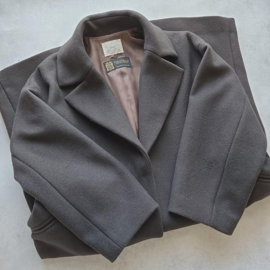 【最終値下げ】IENA MANTECOオーバーチェスターコート 36 新品同様