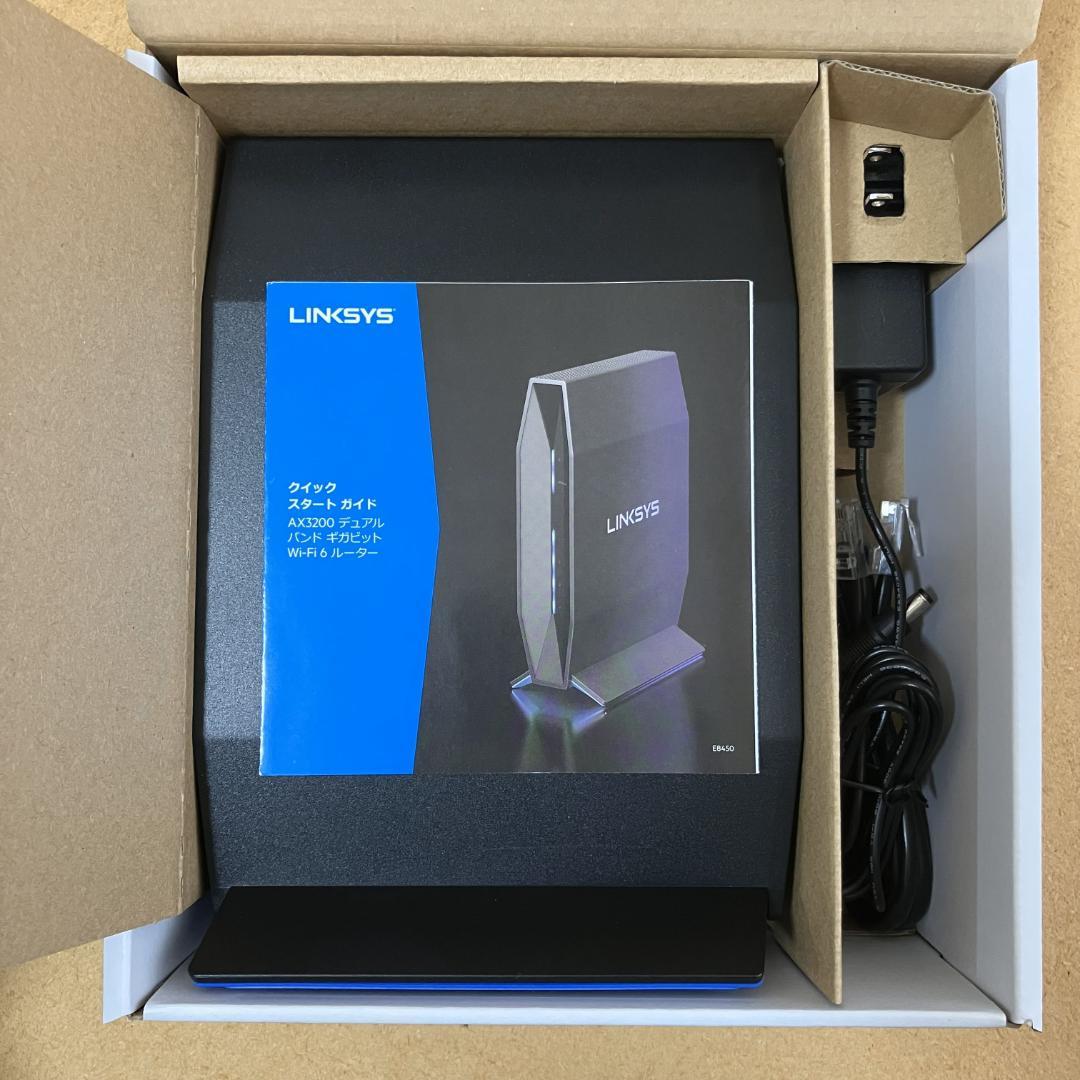 【美品】Wi-Fi6対応 無線LANルーター Linksys E8450