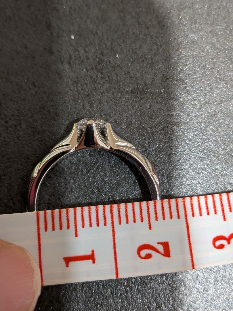 1*！様 シャネルGIA鑑定書付ダイヤモンドプラチナリング結婚指輪CHANEL婚