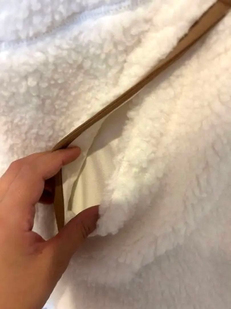 りりっく【ザノースフェイス】海外限定 フリースジャケット アイボリー （L