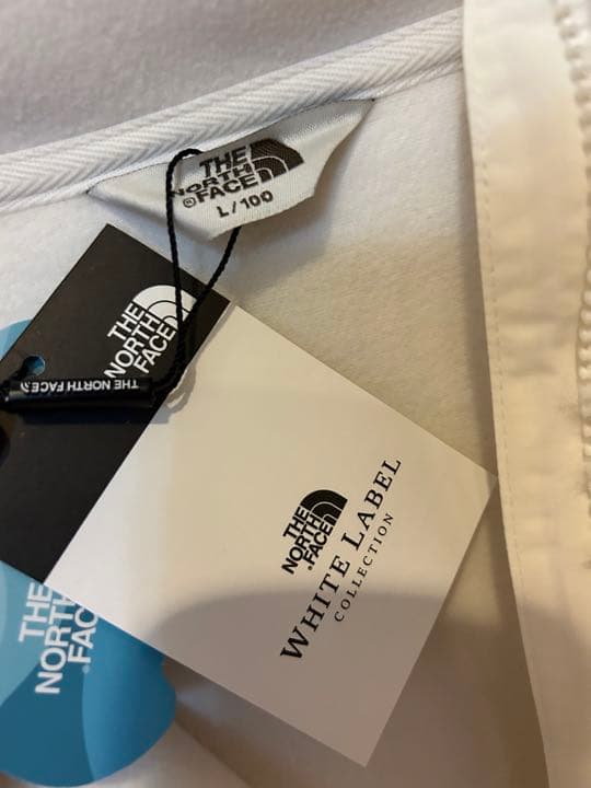 りりっく【ザノースフェイス】海外限定 フリースジャケット アイボリー （L