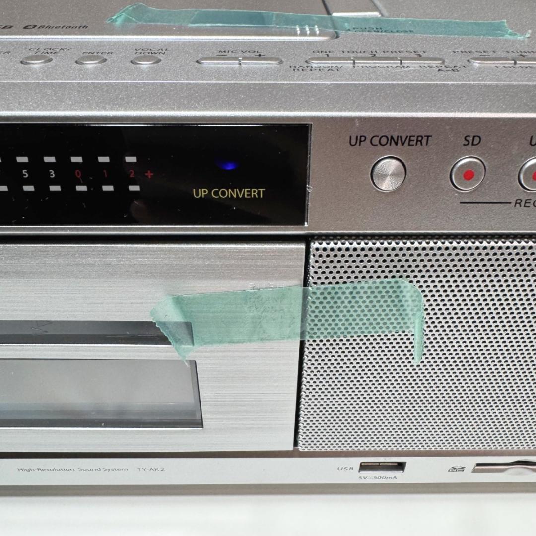 【未使用に近い】TOSHIBA CDラジカセ Aurex TY-AK2