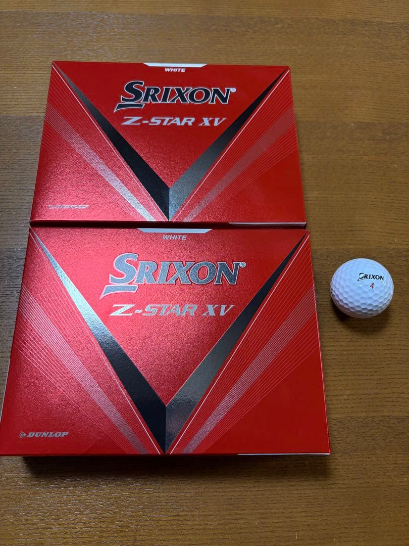 Srixon Z-STAR XV 2023年式 ゴルフボール 未使用25個