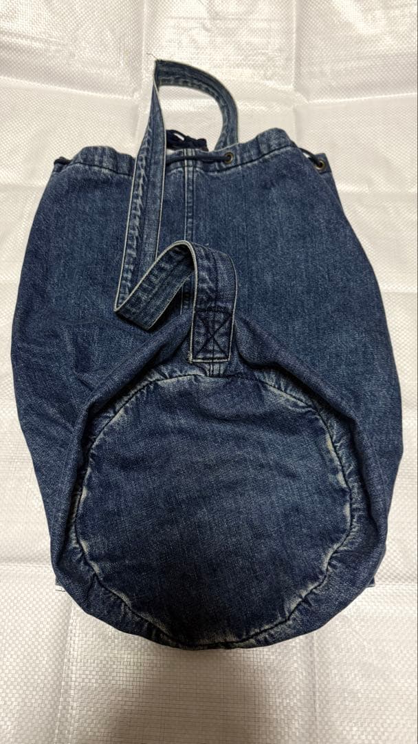 KENZO JEANS 葛飾北斎浮世絵デザイン　デニムワンショルダーバック