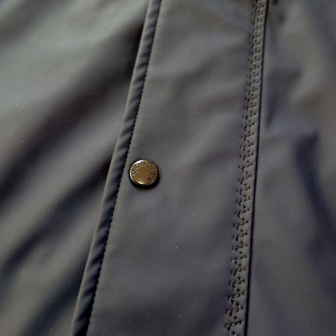 【未使用】MONCLER　フーディ スプリングコート　LORMONT　ネイビー