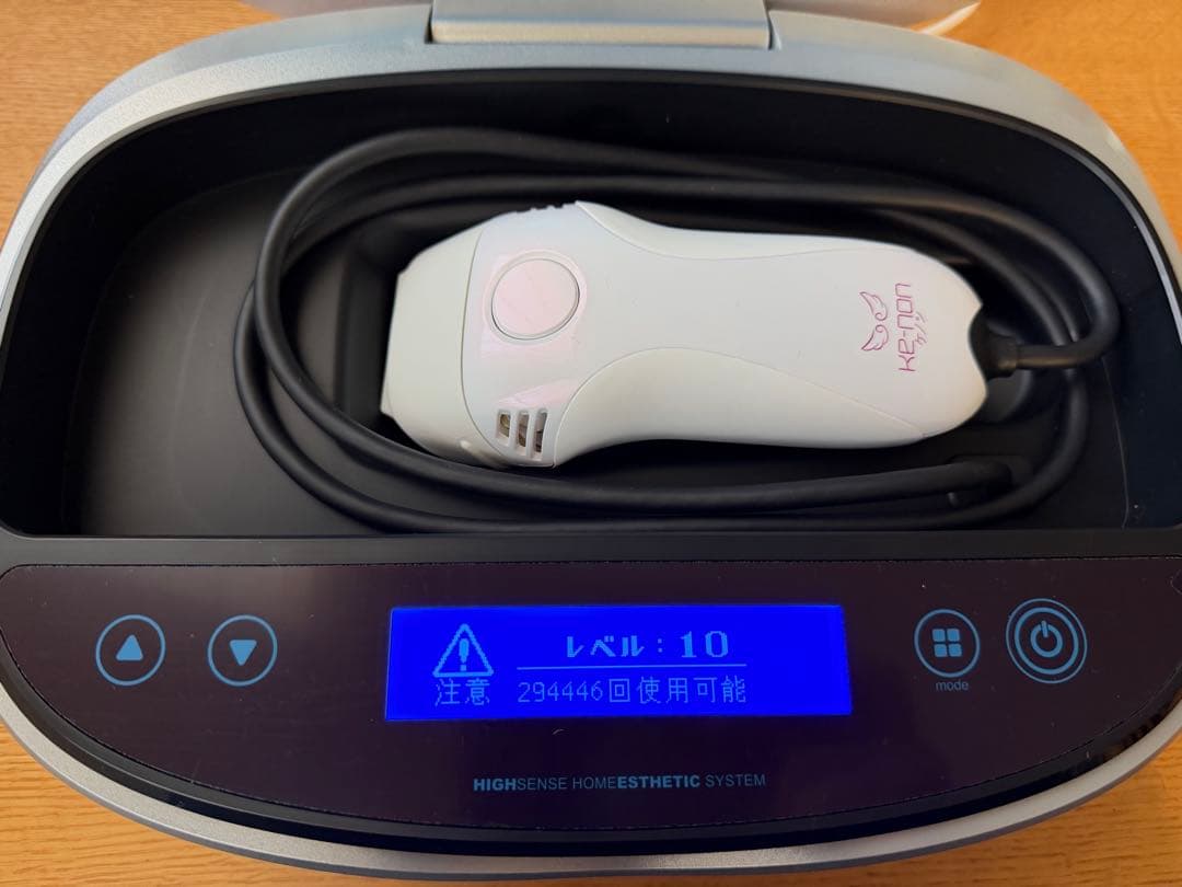 【ケノン】脱毛器 Ver.7.1 プレミアムカートリッジ 98%