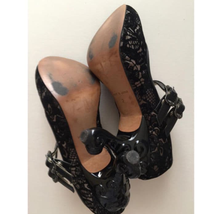 アナスイ 猫脚 パンプス ハイヒール