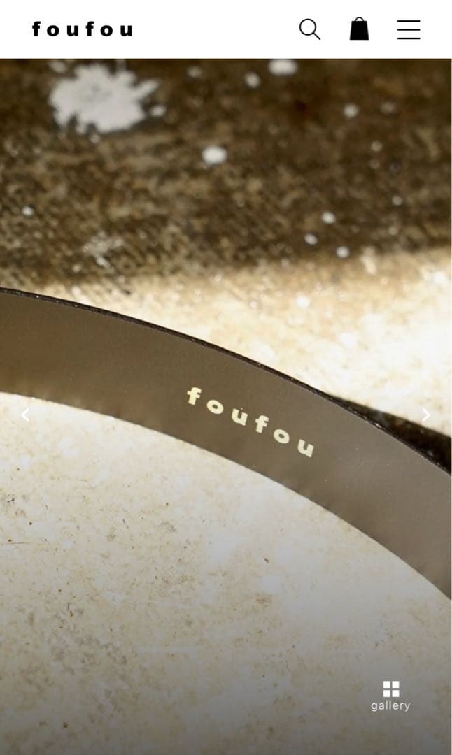 小物 Foufou grandmother belt