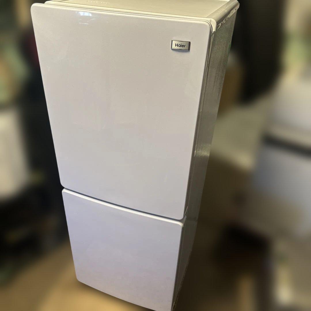 2022年製　Haier 148L 冷蔵庫【JR-NF148B-W】