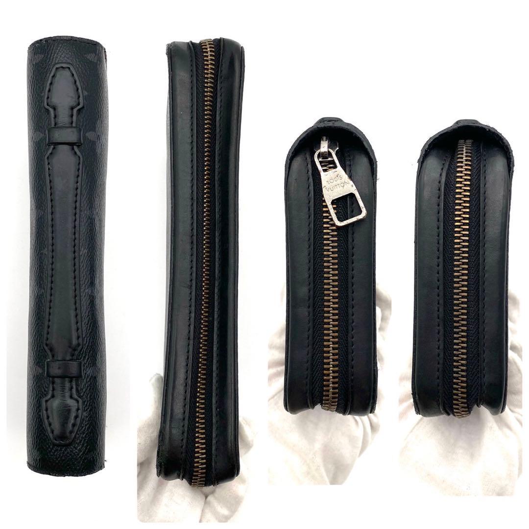 【大特価】ルイヴィトン モノグラム エクリプス ジッピーXL 長財布 ブラック