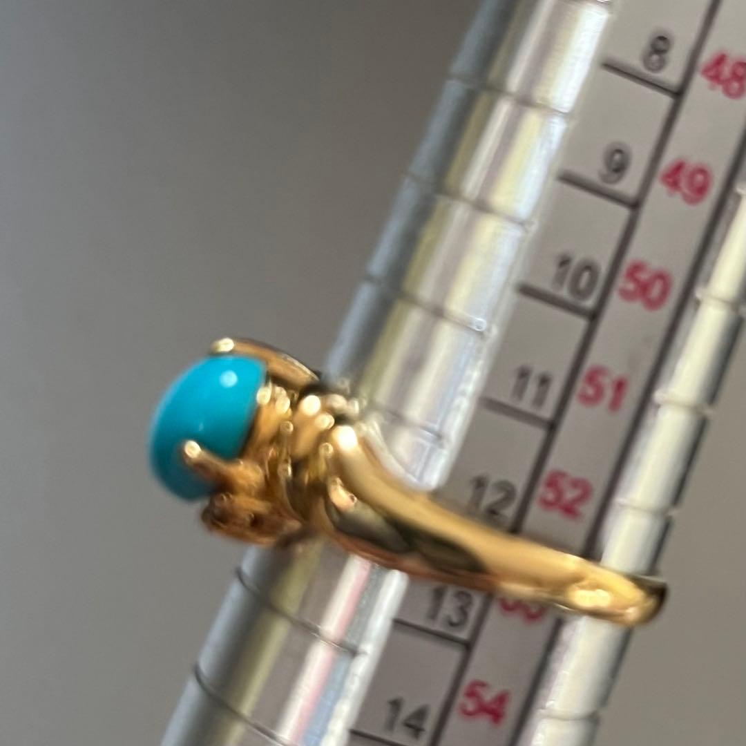18金ターコイズリング（最終値下げ）