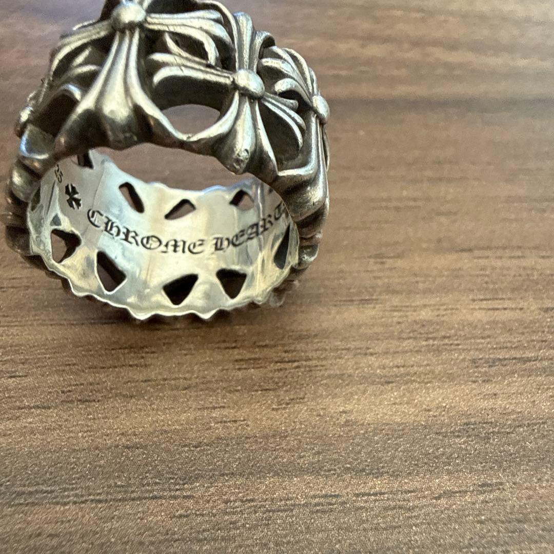 クロムハーツ　セメタリークロスリング　925