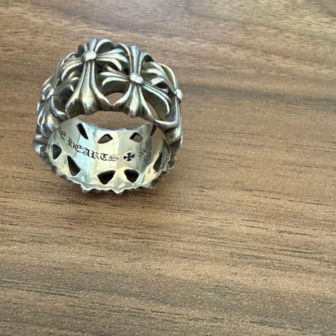 クロムハーツ　セメタリークロスリング　925