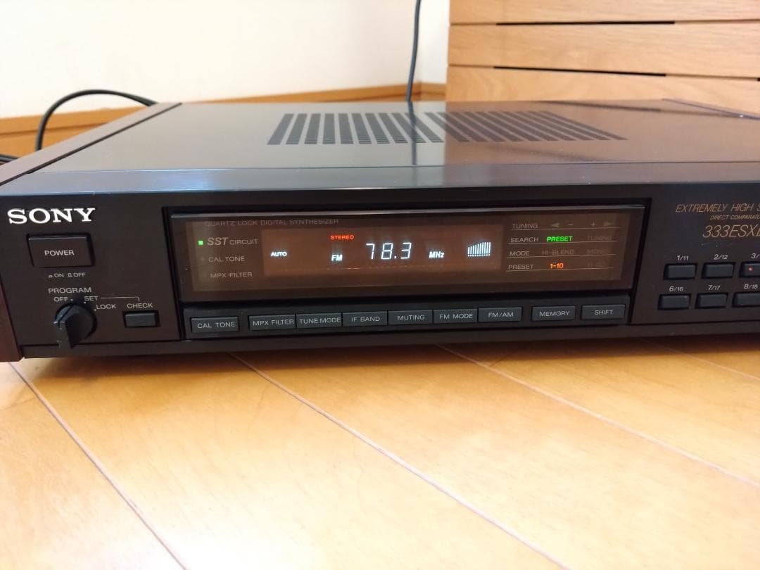 SONY/ソニー FM/AMチューナー　ST-S333ESX Ⅱ