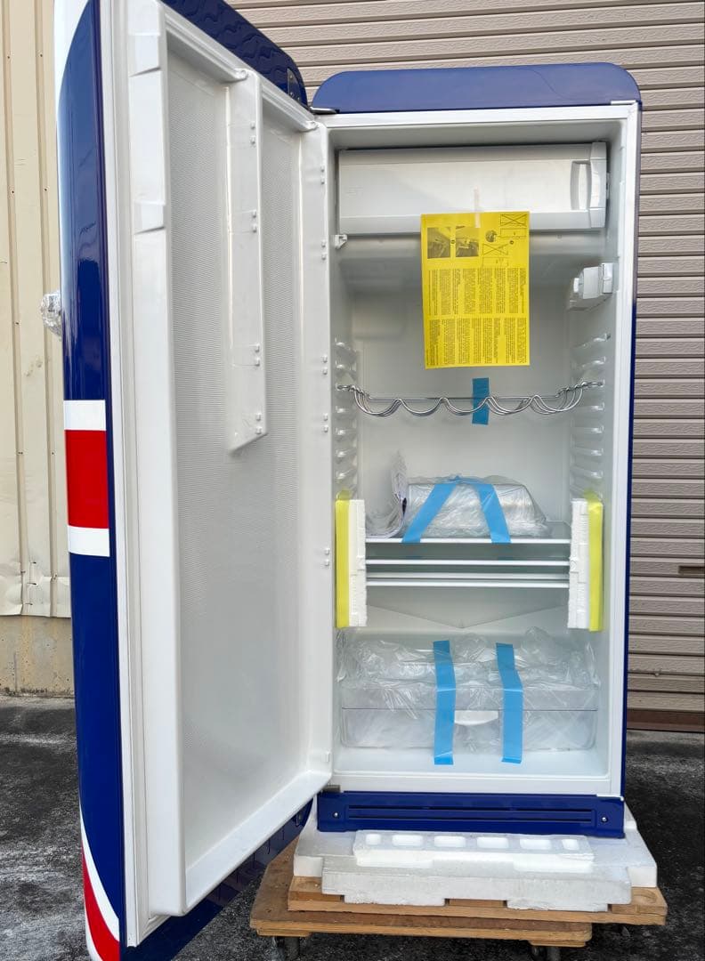 SMEG（スメッグ）冷凍冷蔵庫 FAB28 100V ユニオンジャック 左開き