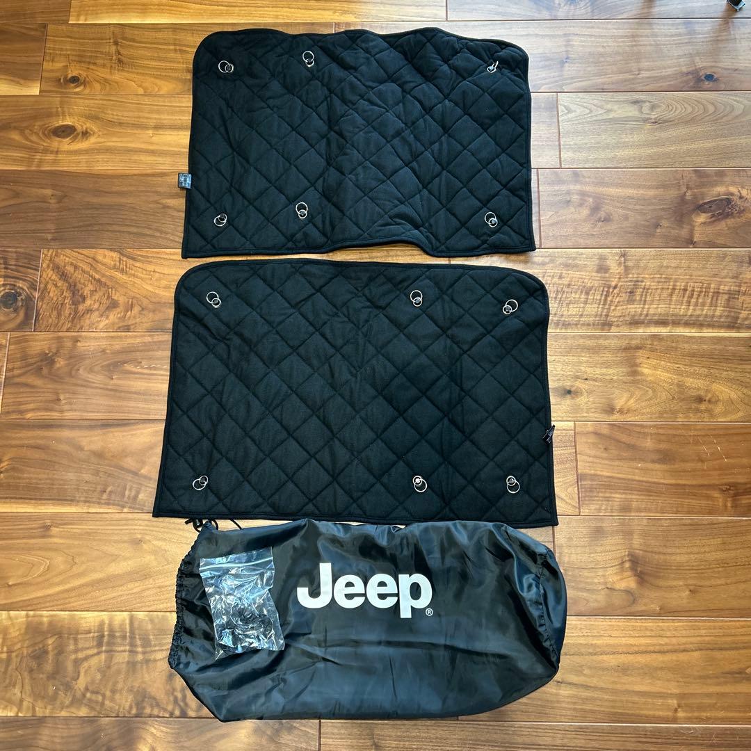 美品★ ジープ純正 JL ラングラー ルビコン　全面サンシェード フロント リア