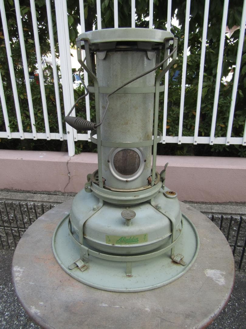 アラジン石油ストーブ１５型　動作品　レトロ　ビンテージアラジン