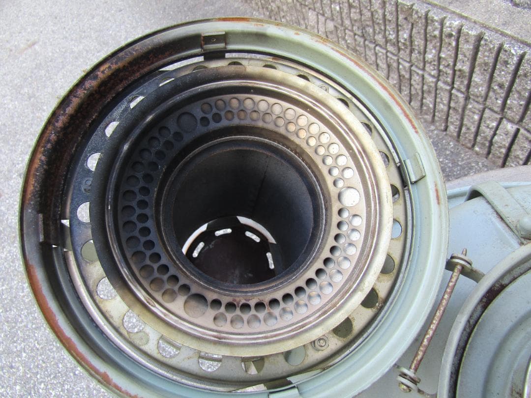 アラジン石油ストーブ１５型　動作品　レトロ　ビンテージアラジン