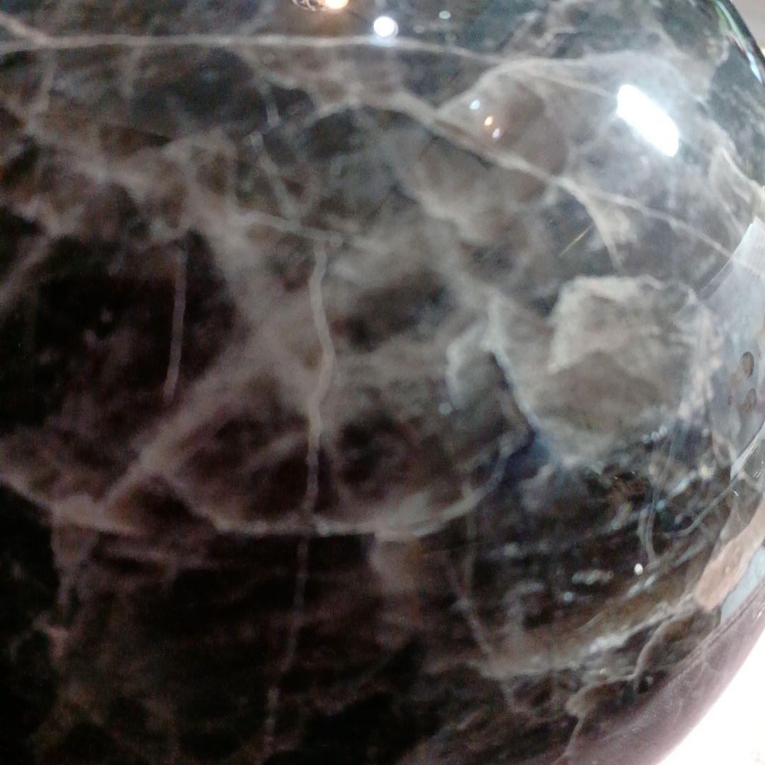 黒水晶　モリオン　天然石丸玉７kg(購入者特典有り)