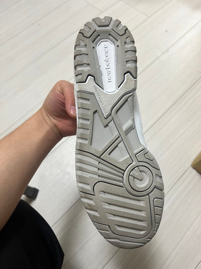 New Balance 550 ホワイト トレーニングシューズ