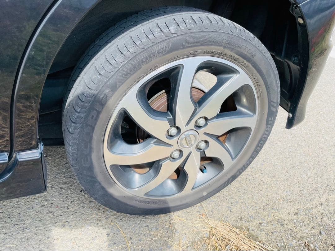 ルークス ハイウェイスター アルミホイール ETC パワースライドドア