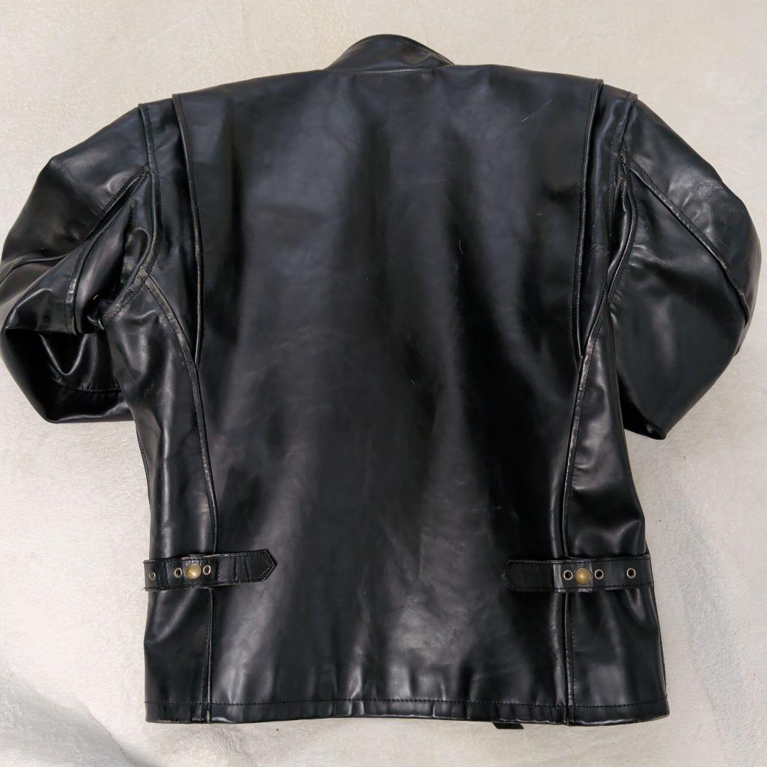 インディアンモトサイクルブラックレザーシングルライダースジャケット