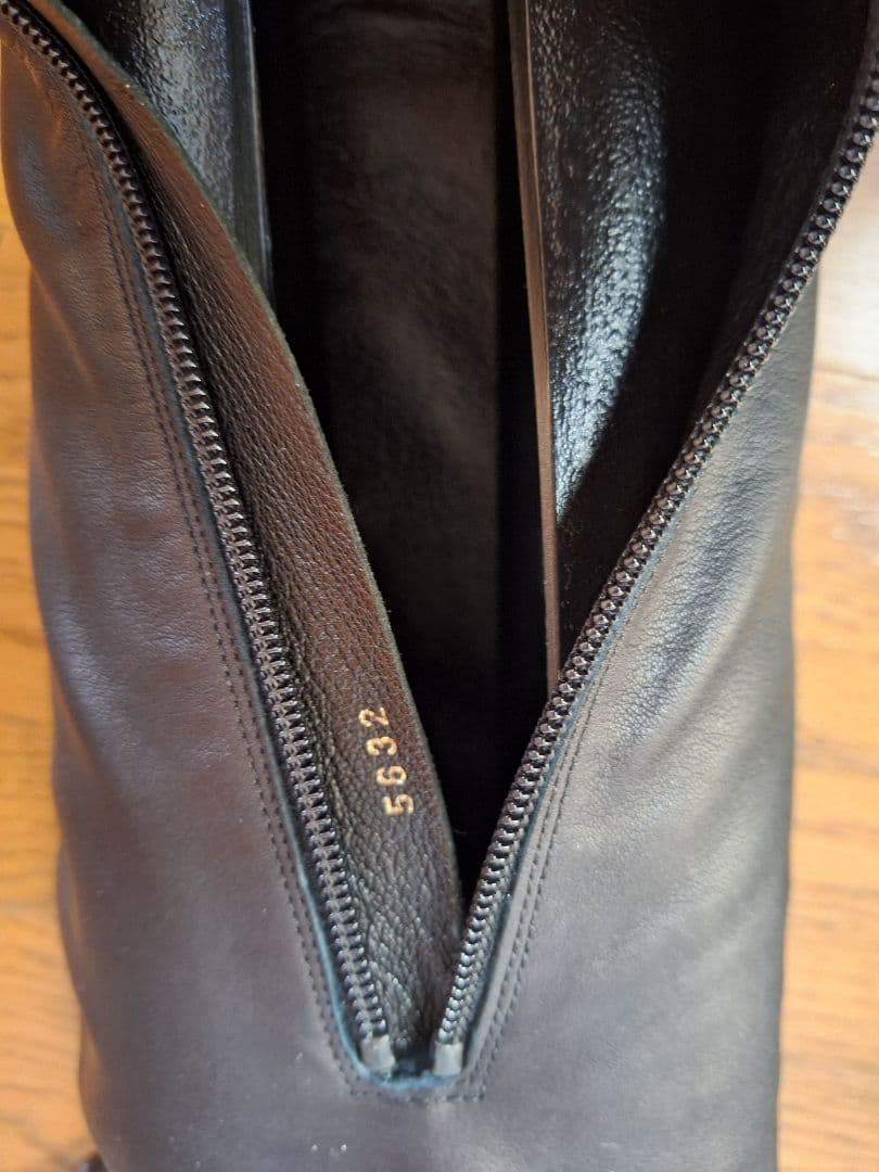 美品 COMEX ニーハイブーツ黒 L 24.5㎝ 5632