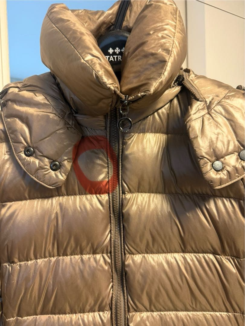 TATRAS フード付きダウンジャケット