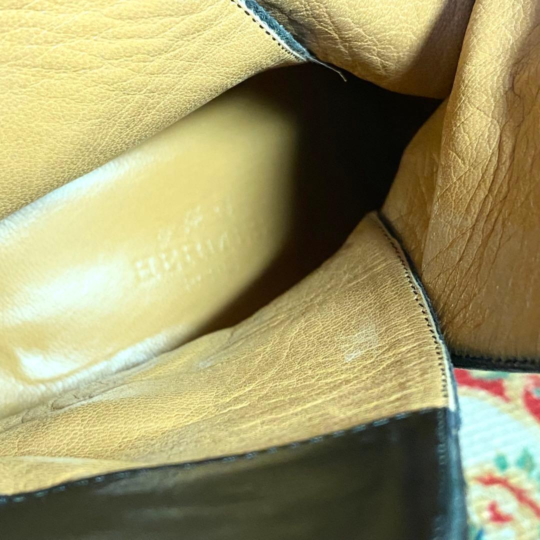 HERMES エルメス バックル アピ レザー ショートブーツ