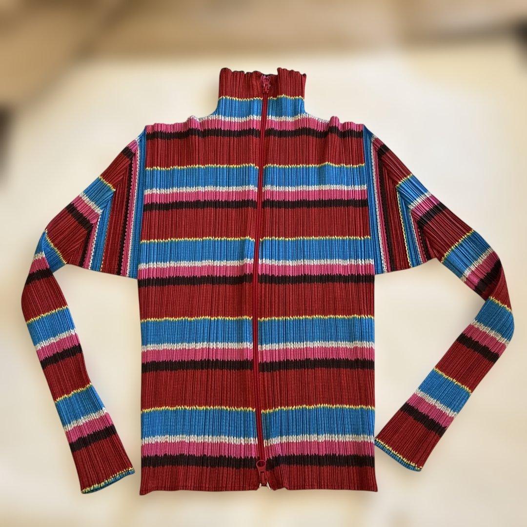 ミヤケイッセイ　カーディガン　PLEATS PLEASE