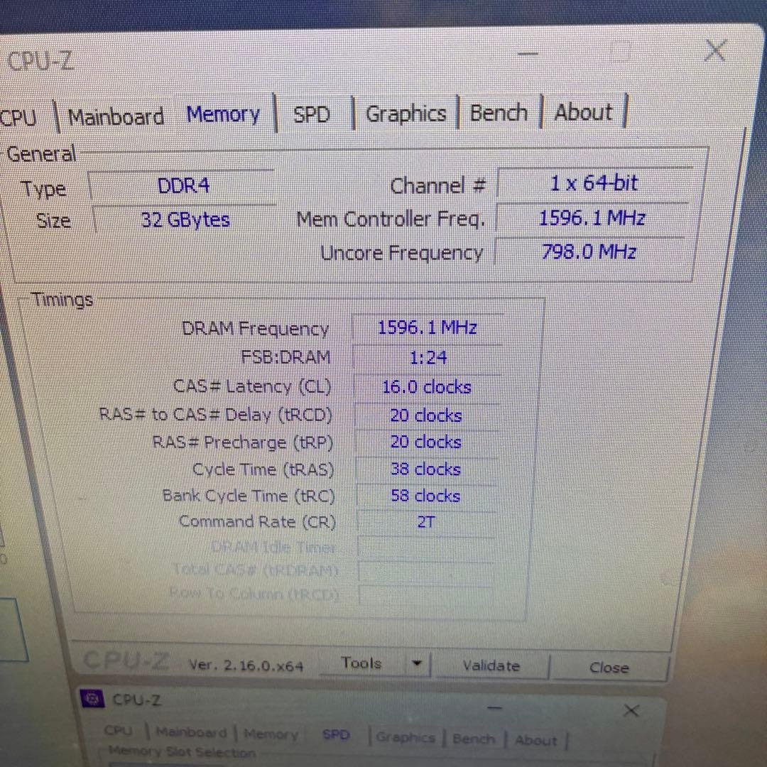 【訳あり動作品】Corsair DDR4-3200 32GB×1