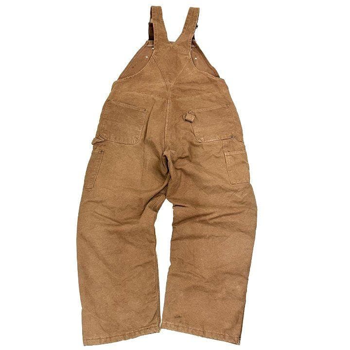 Carhartt カーハート ダック オーバーオール 42×30 キルティング