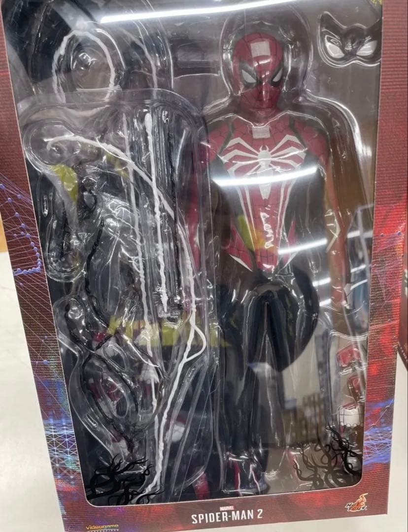 ホットトイズVGM66スパイダーマン ピーターパーカー アドバンスドスーツ2.0