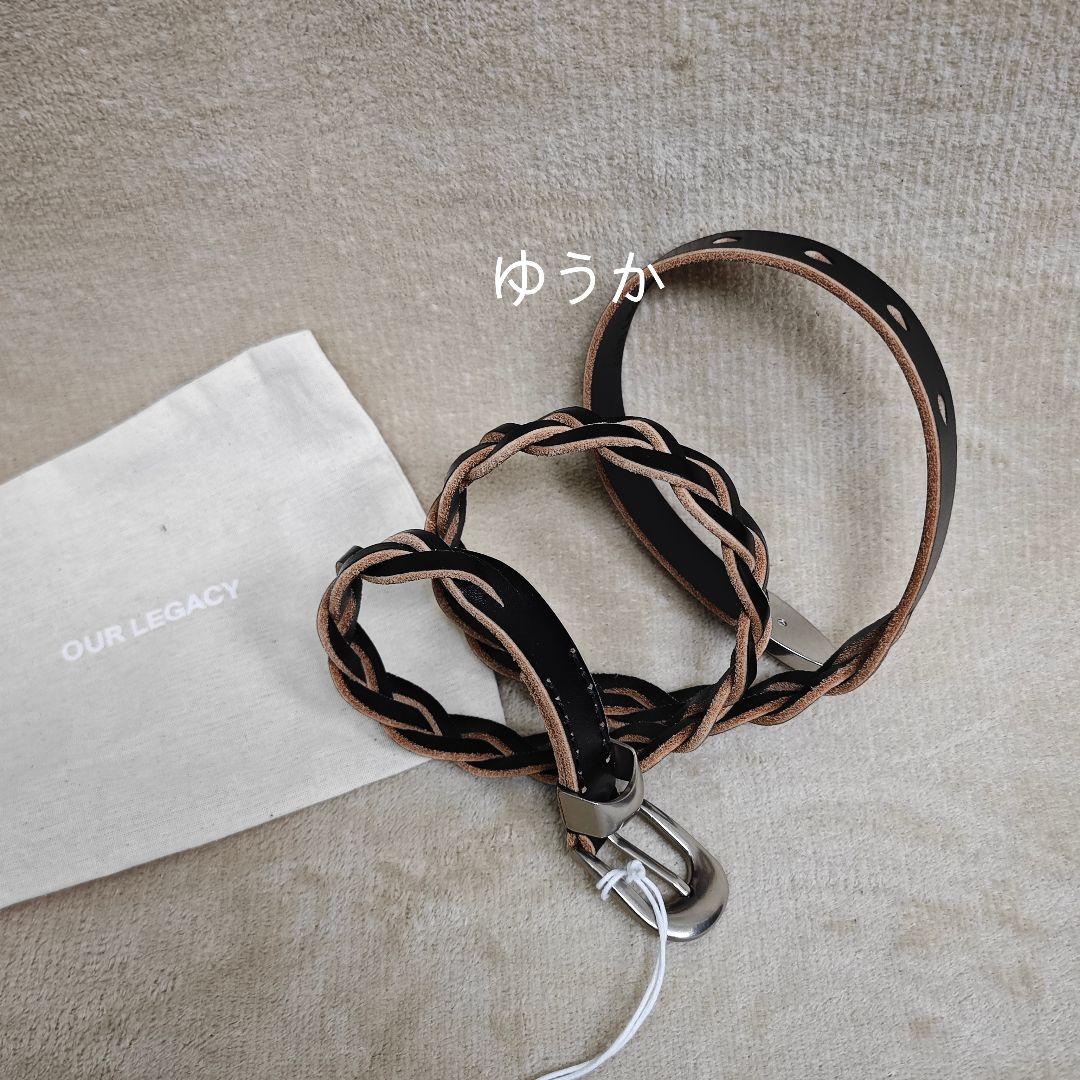 小物 Our Legacy 2CM BRAIDED BELT