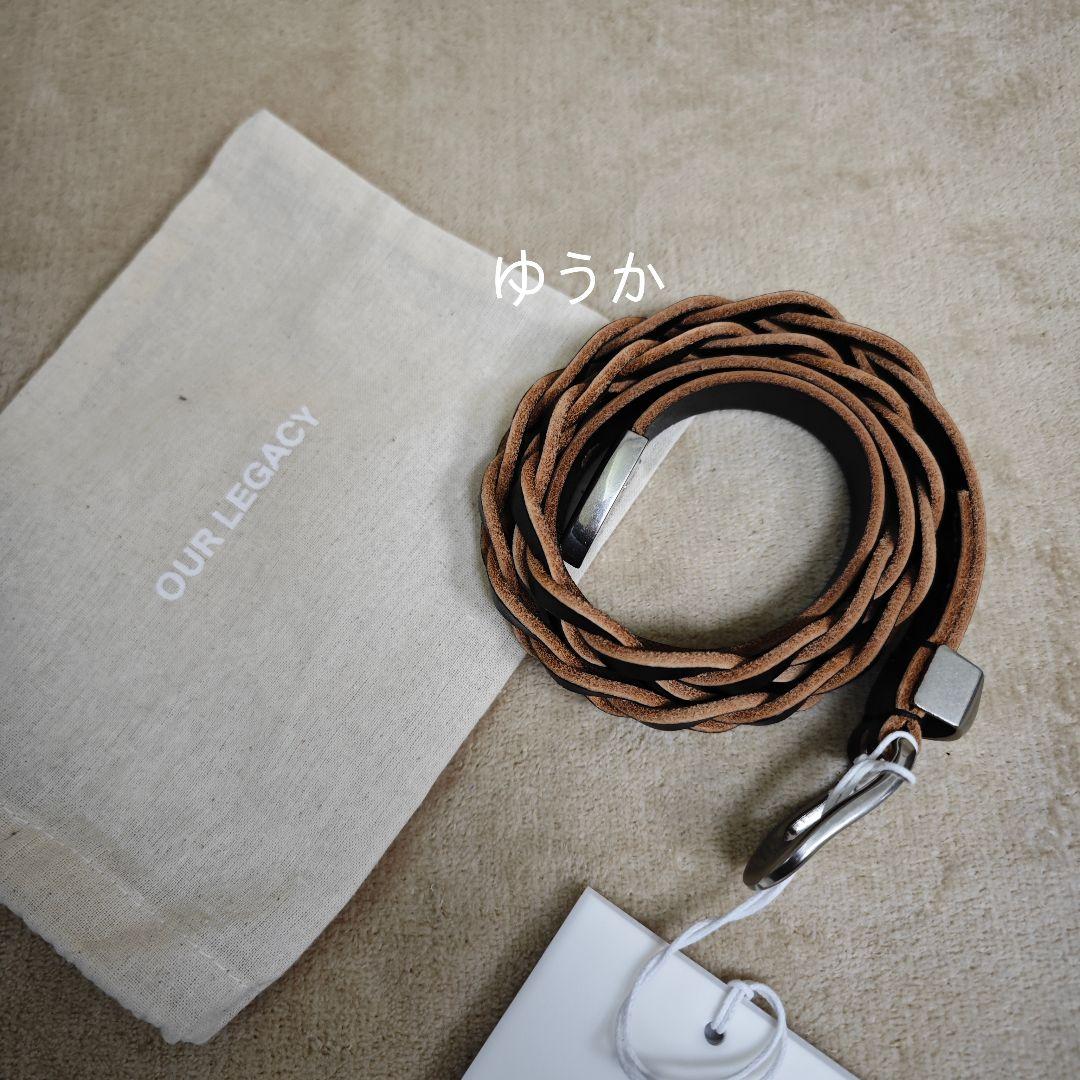 小物 Our Legacy 2CM BRAIDED BELT