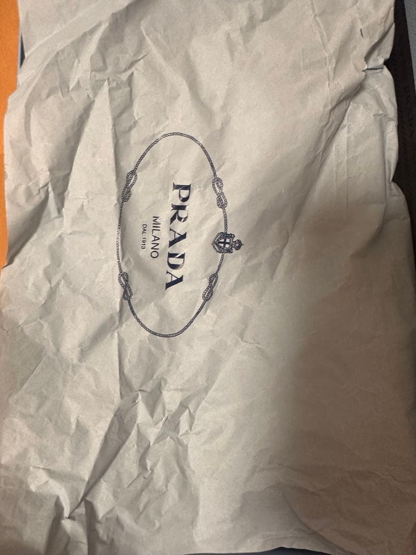 PRADA スリングバッグ パンプス メタリック