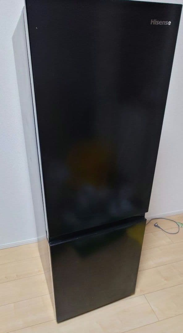 Hisense 2ドア冷蔵庫 黒 HR-D1701B 175L
