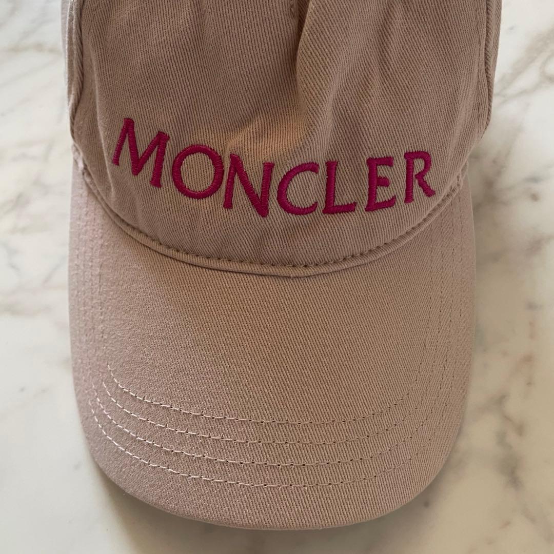 MONCLER モンクレール キャップ ピンク
