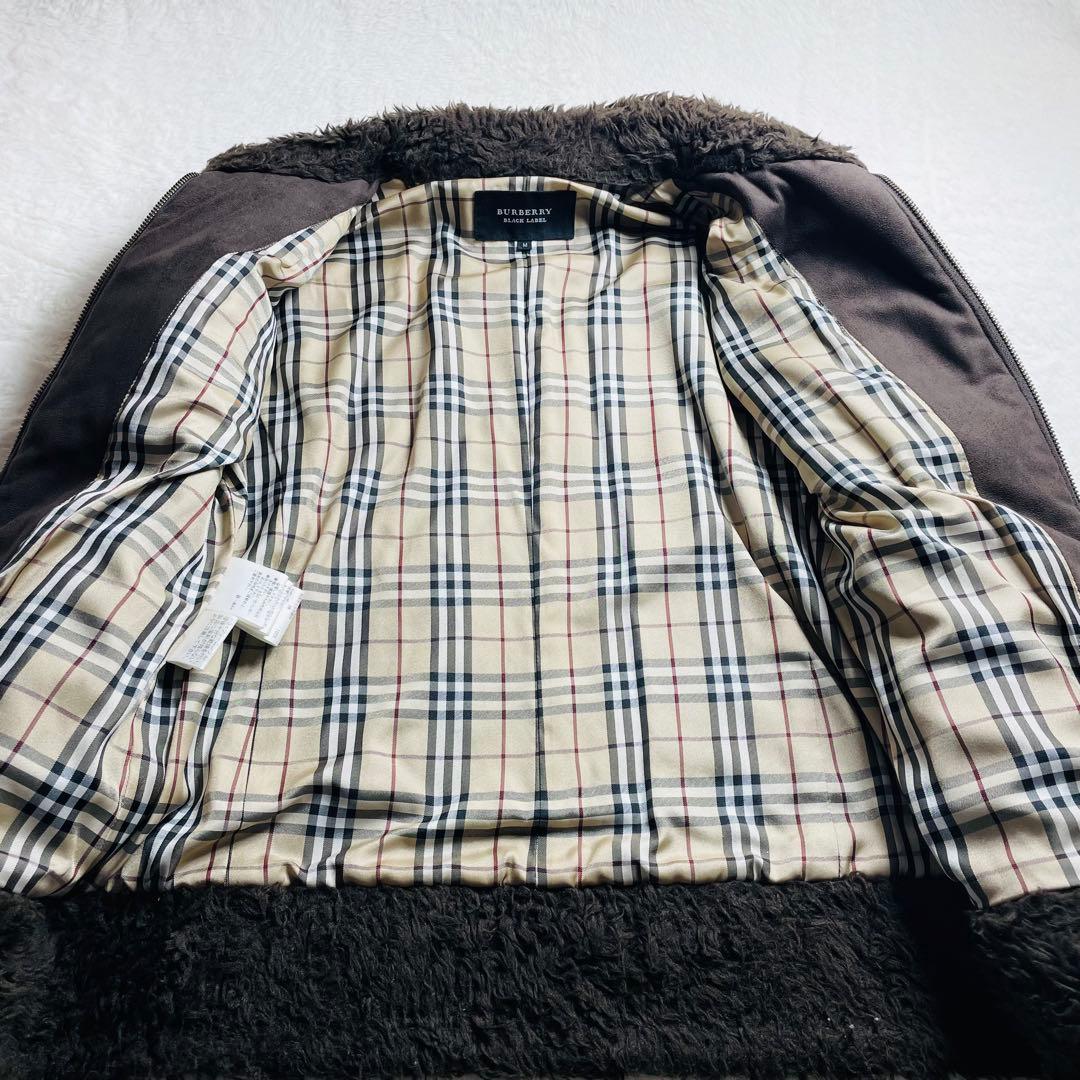 幻の逸品　未使用級　BURBERRY BLACK LABEL ムートンジャケット