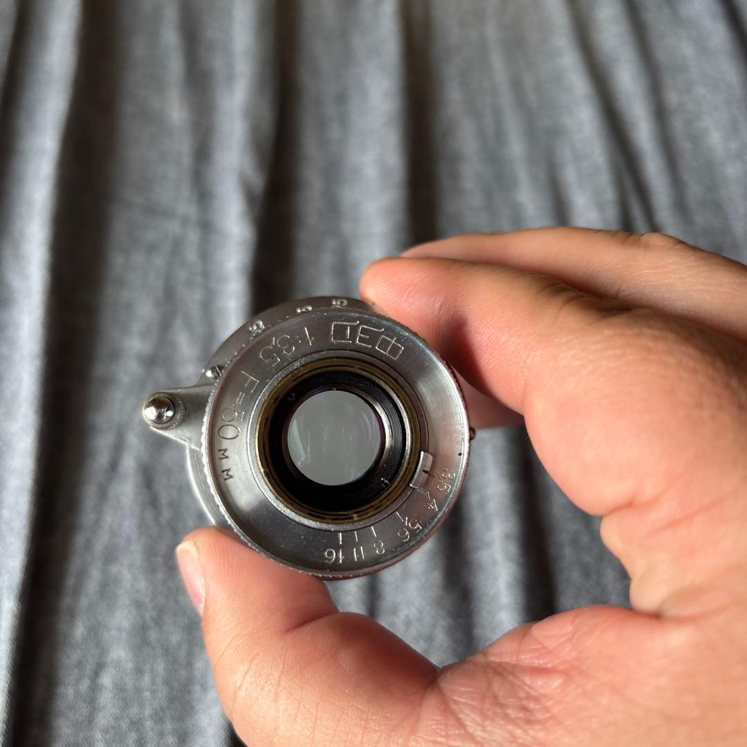 分解清掃済 沈胴型レンズ INDUSTAR-10 50mm f3.5 15